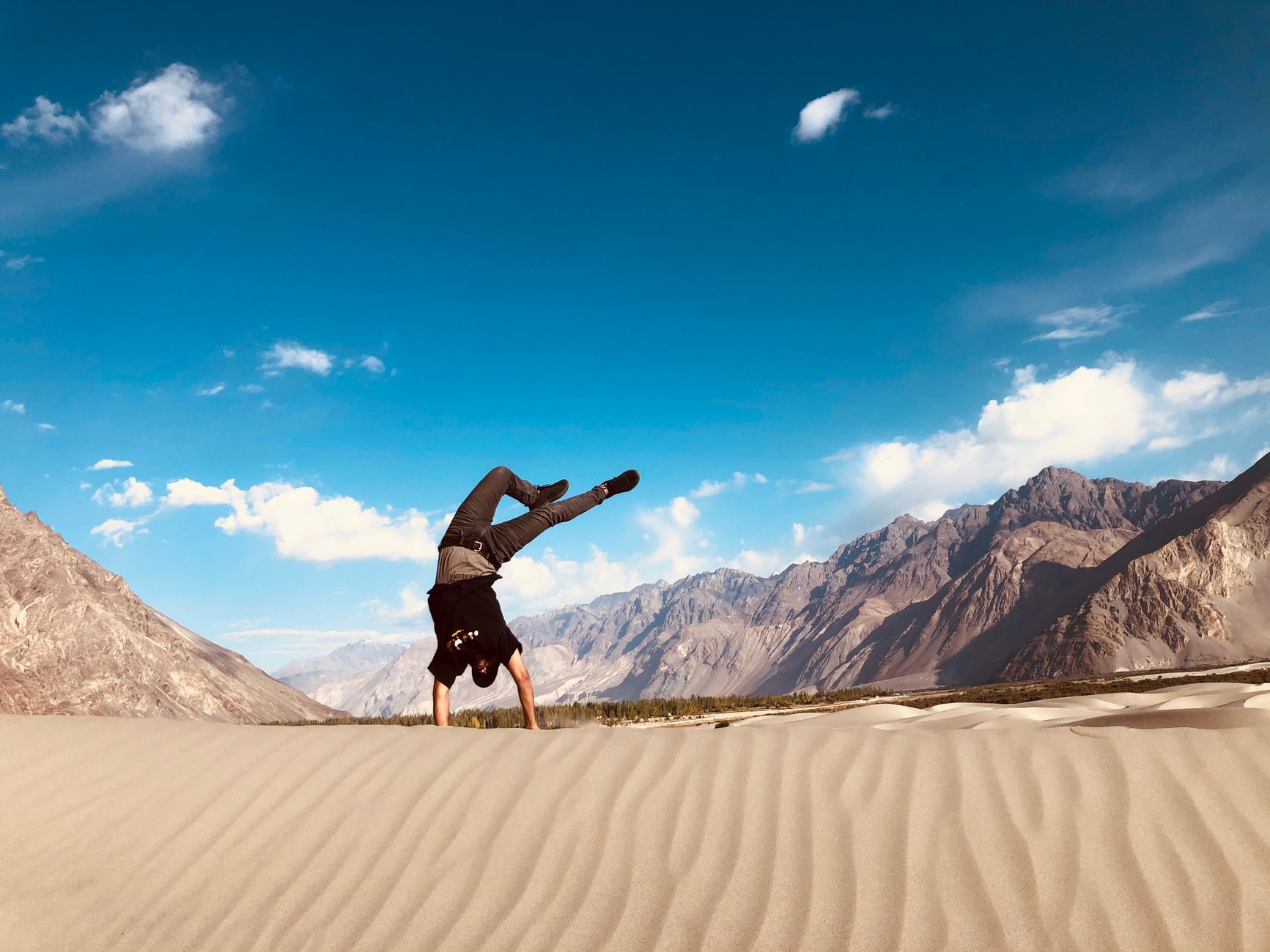Camel ride in Nubra Valley Ladakh